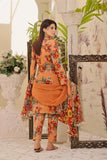 Feathers Premium Printed Lawn Unstitched 3Pc Suit ANEMONE-FT382