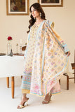 Faiza Faisal Serene Printed Lawn Unstitched 3Pc Suit - ANNE