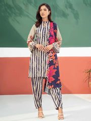 Charizma Aniq Unstitched Embroidered Khaddar 3 Piece Suit ANW-01