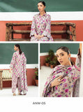 Charizma Aniq Unstitched Embroidered Khaddar 3 Piece Suit ANW-05