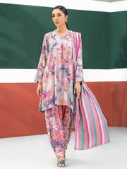 Charizma Aniq Unstitched Embroidered Khaddar 3 Piece Suit ANW-08