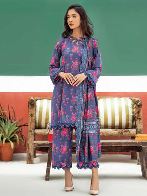 Charizma Aniq Unstitched Embroidered Khaddar 3 Piece Suit ANW-09