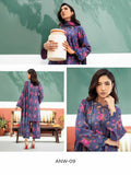 Charizma Aniq Unstitched Embroidered Khaddar 3 Piece Suit ANW-09