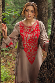 Aniq by Charizma Embroidered Staple Linen Unstitched 3Pc Suit ANW4-04