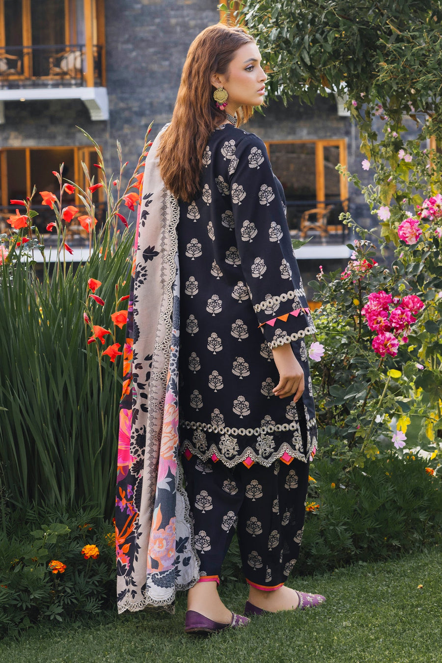 Aniq by Charizma Embroidered Staple Linen Unstitched 3Pc Suit ANW4-07