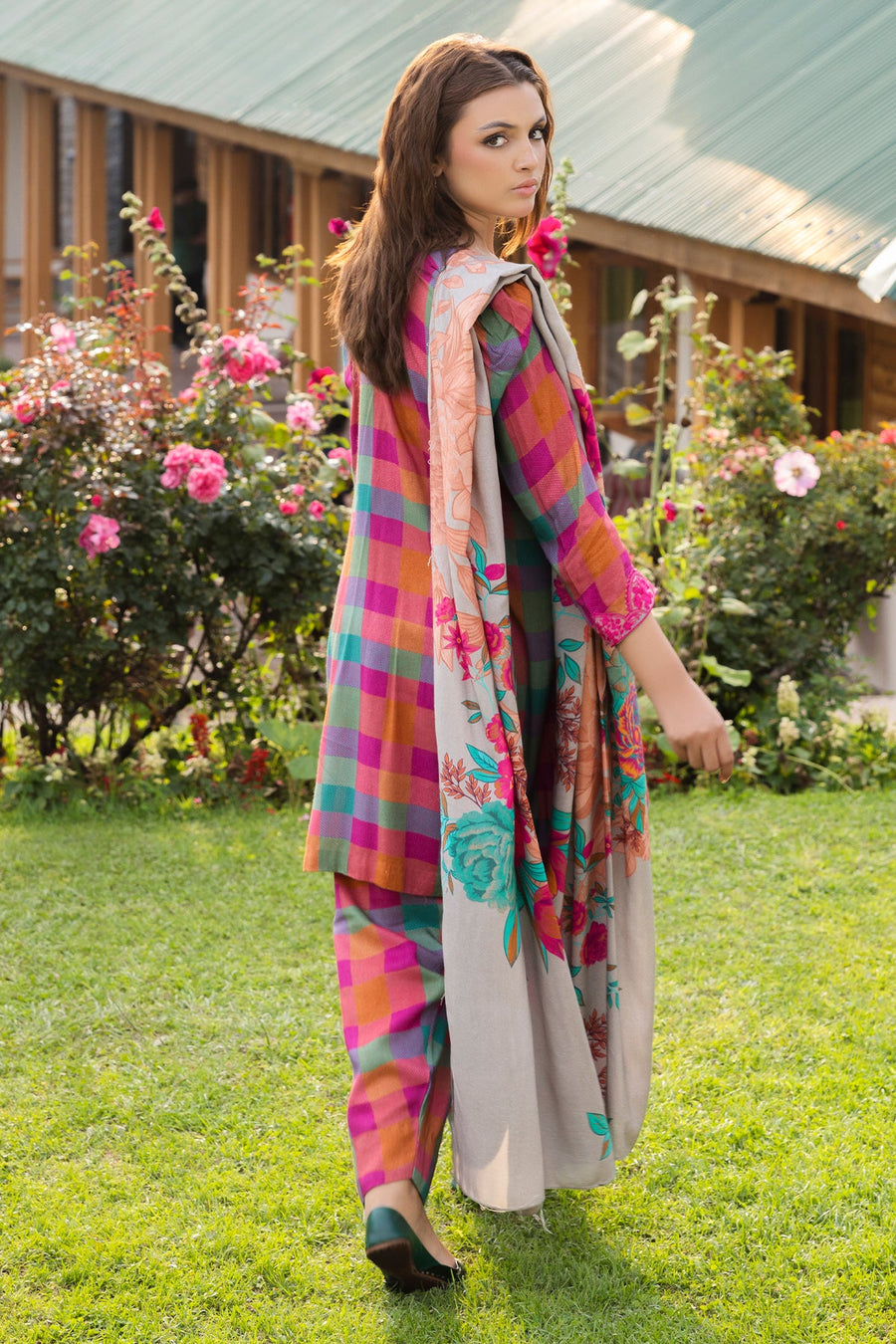 Aniq by Charizma Embroidered Staple Linen Unstitched 3Pc Suit ANW4-10