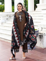 Charizma Aniq Embroidered Linen Unstitched 3Pc Suit ANW6-02