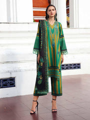 Charizma Aniq Embroidered Linen Unstitched 3Pc Suit ANW6-03