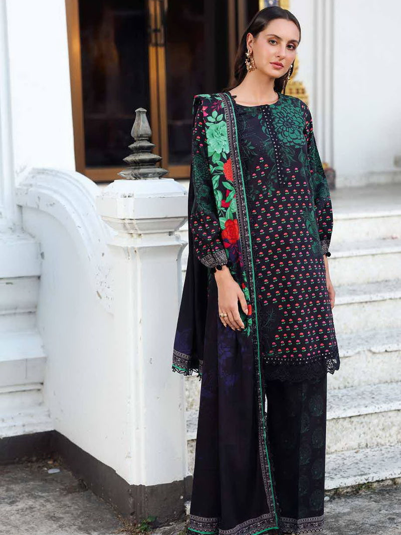 Charizma Aniq Embroidered Linen Unstitched 3Pc Suit ANW6-07