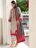 Charizma Aniq Embroidered Linen Unstitched 3Pc Suit ANW6-08