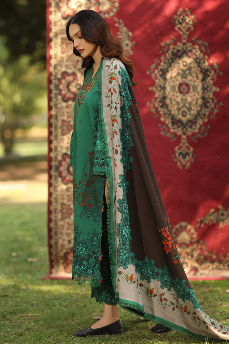 Charizma Aniq Vol-02 Embroidered Linen Unstitched 3Pc Suit ANW6-14