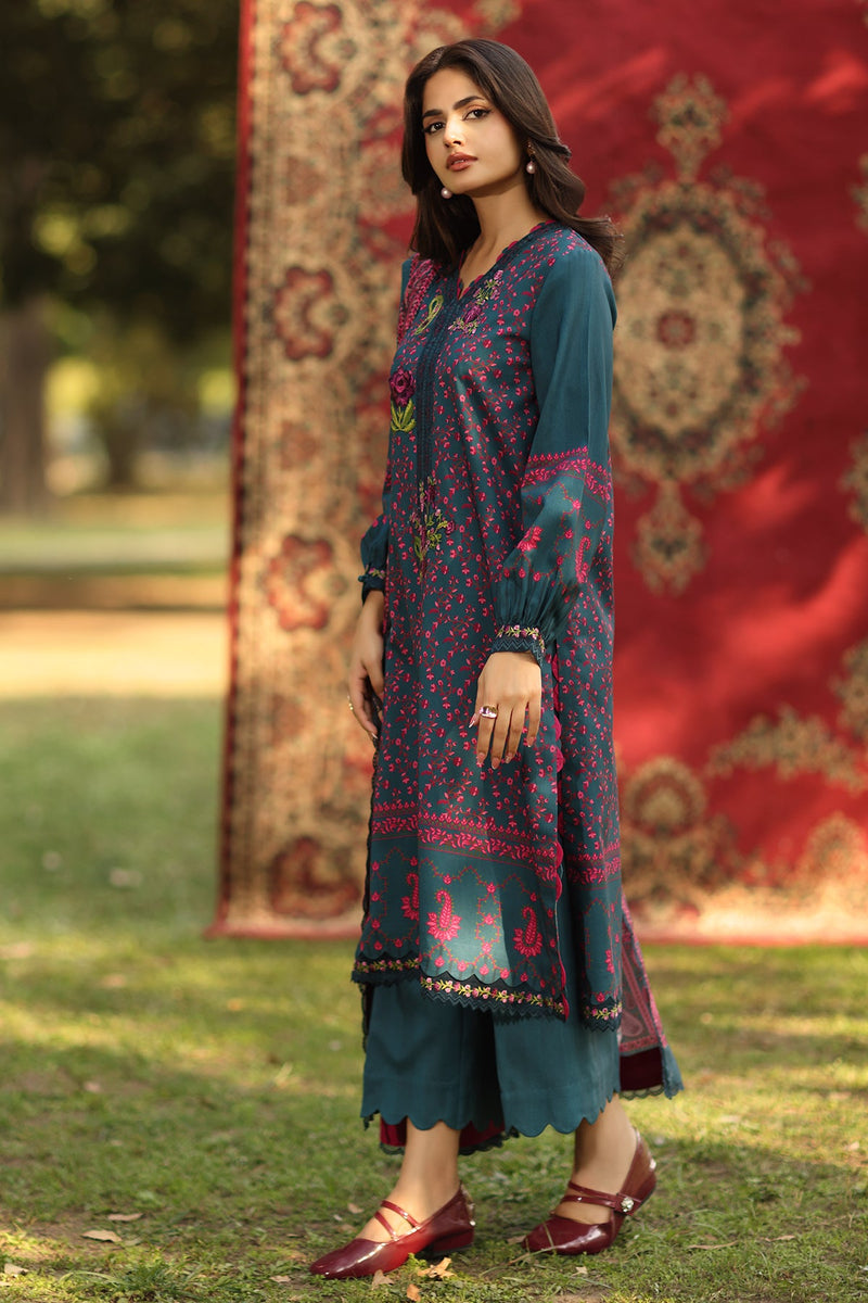 Charizma Aniq Vol-02 Embroidered Linen Unstitched 3Pc Suit ANW6-16