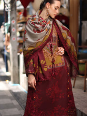 Charizma Aniiq Vol-01 Embroidered Linen Unstitched 3Pc Suit ANW7-03