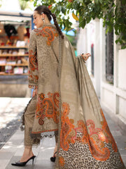 Charizma Aniiq Vol-01 Embroidered Linen Unstitched 3Pc Suit ANW7-04
