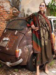Charizma Aniiq Vol-01 Embroidered Linen Unstitched 3Pc Suit ANW7-06