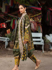 Charizma Aniiq Vol-01 Embroidered Linen Unstitched 3Pc Suit ANW7-08