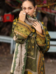 Charizma Aniiq Vol-01 Embroidered Linen Unstitched 3Pc Suit ANW7-08