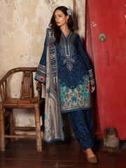 Charizma Aniiq Vol-01 Embroidered Linen Unstitched 3Pc Suit ANW7-09