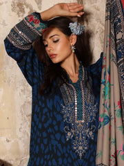 Charizma Aniiq Vol-01 Embroidered Linen Unstitched 3Pc Suit ANW7-09