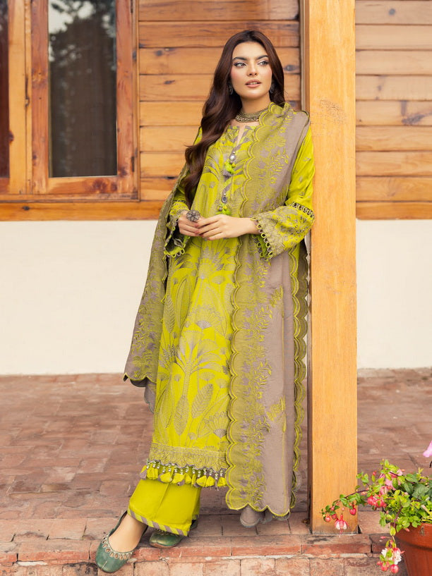 Gul Ahmed Embroidered Acrylic Unstitched 3Pc Suit AP-42004