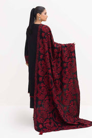 Gul Ahmed Winter Embroidered Acrylic Unstitched 3Pc Suit AP-42013