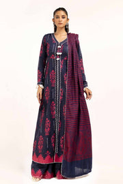 Gul Ahmed Winter Fancy Jacquard Unstitched 3Pc Suit AP-42023