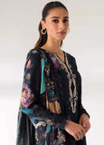 QPrints by Qalamkar Embroidered Lawn Unstitched 3Pc Suit AR-01 ANIQA