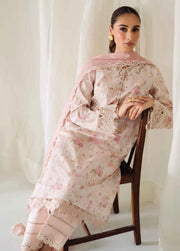 QPrints by Qalamkar Embroidered Lawn Unstitched 3Pc Suit AR-10 HELENE