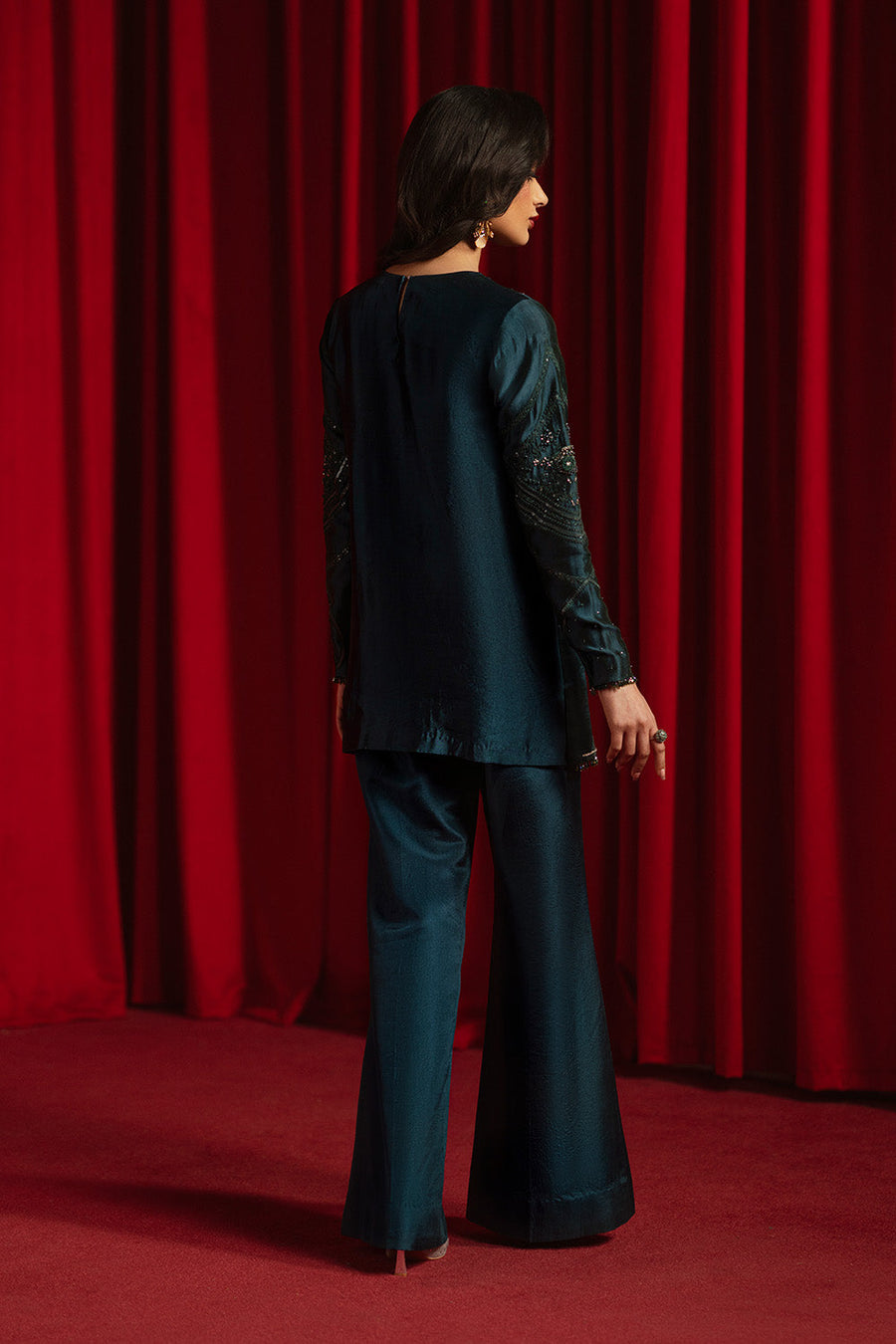 Zariya Siara Ready to Wear Silk Organza 3Pc Suit ZB60169 ARAMI