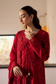 Zarposh Celia Embroidered Luxury Lawn Unstitched 3Pc Suit - ARDYN