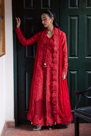 Zarposh Celia Embroidered Luxury Lawn Unstitched 3Pc Suit - ARDYN