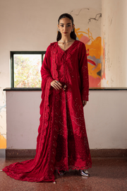 Zarposh Celia Embroidered Luxury Lawn Unstitched 3Pc Suit - ARDYN