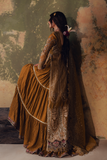 Zarposh Jahanara Festive Embroidered Organza Unstitched 3Pc Suit - AREZOO