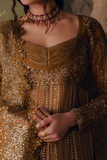 Zarposh Jahanara Festive Embroidered Organza Unstitched 3Pc Suit - AREZOO