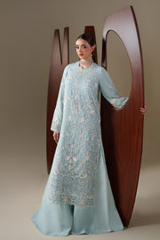 Emaan Adeel Nouvelle Embroidered Chiffon Unstitched 3Pc Suit - ARIA