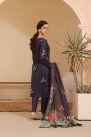 Feathers Premium Printed Lawn Unstitched 3Pc Suit ARIA-FT240