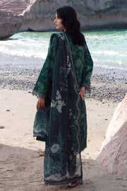 Seran Afsanah Embroidered Lawn Unstitched 3Pc Suit D-11 ARZU