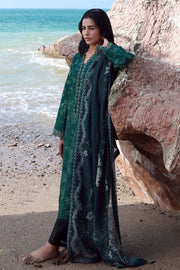 Seran Afsanah Embroidered Lawn Unstitched 3Pc Suit D-11 ARZU