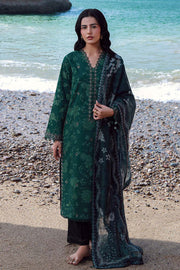 Seran Afsanah Embroidered Lawn Unstitched 3Pc Suit D-11 ARZU