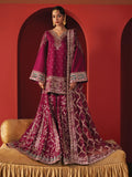 Afrozeh Divani Embroidered Raw Silk Unstitched 3Pc Suit AS-25-09 SHAMAL