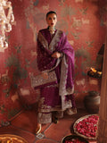 Afrozeh Divani Embroidered Raw Silk Unstitched 3Pc Suit AS-V2-06 Khushbu