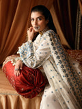 Afrozeh Divani Embroidered Raw Silk Unstitched 3Pc Suit AS-V2-09 Chandni