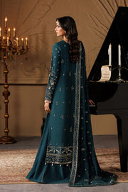Emaan Adeel Celeste Embroidered Chiffon Unstitched 3Pc Suit - ASTERIA