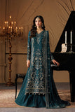 Emaan Adeel Celeste Embroidered Chiffon Unstitched 3Pc Suit - ASTERIA