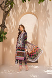 Maria Osama Khan Raya Vol-01 Unstitched Lawn 3Pc Suit ONYX (MR-08)