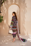 Maria Osama Khan Raya Vol-01 Unstitched Lawn 3Pc Suit ONYX (MR-08)