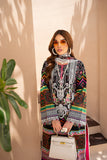 Maria Osama Khan Raya Vol-01 Unstitched Lawn 3Pc Suit ONYX (MR-08)