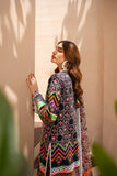 Maria Osama Khan Raya Vol-01 Unstitched Lawn 3Pc Suit ONYX (MR-08)