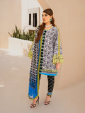 Maria Osama Khan Raya Vol-01 Unstitched Lawn 3Pc Suit AZURE (MR-03)