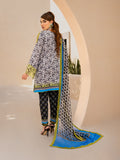 Maria Osama Khan Raya Vol-01 Unstitched Lawn 3Pc Suit AZURE (MR-03)